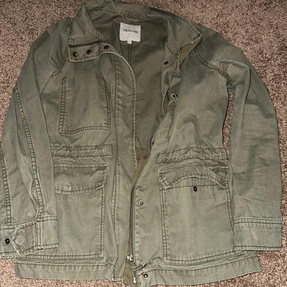 Madewell utility jacket medium
